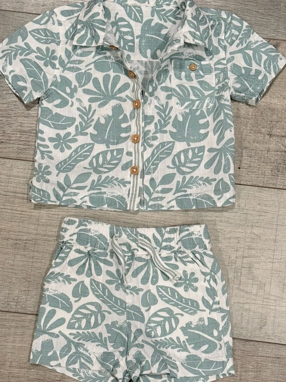 Baby’s Two-Piece Tropical Outfit 3/6 months
